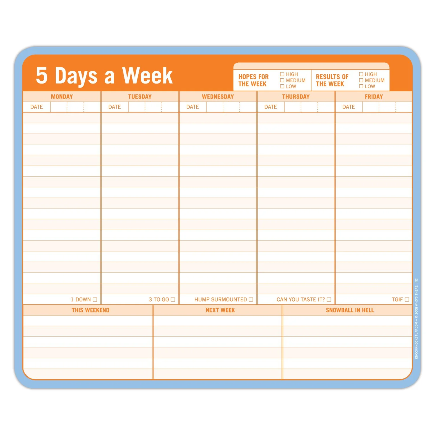 5 Days A Week: Mousepad - Image 2